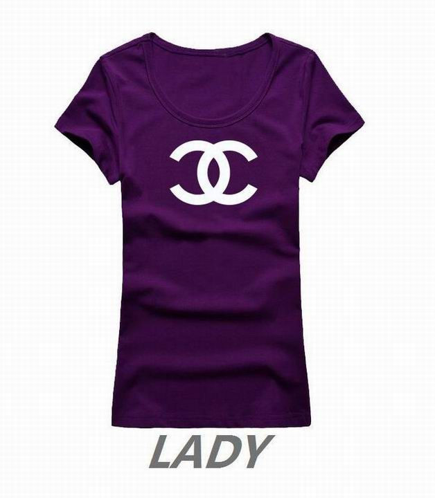 Chanel short round collar T woman S-XL-024